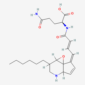 molecular formula C23H33N3O5 B1671541 Epostatin CAS No. 181372-99-6
