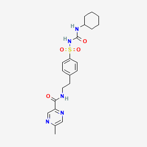 B1671590 Glipizide CAS No. 29094-61-9