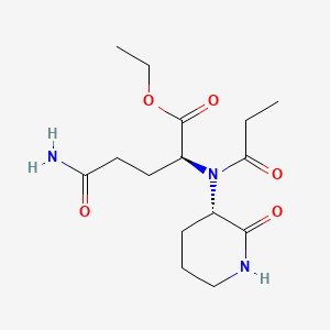 molecular formula C15H25N3O5 B1671596 Glorin CAS No. 84563-47-3