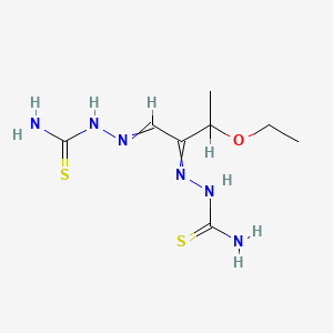 3-Ethoxy-2-oxobutyraldehyde bis(thiosemicarbazone)