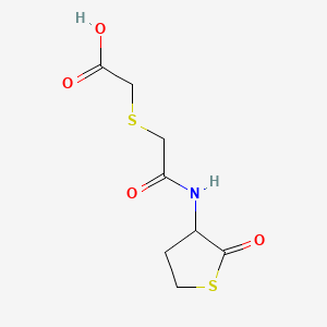 molecular formula C8H11NO4S2 B1671612 Erdosteine CAS No. 84611-23-4