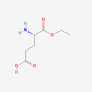 molecular formula C7H13NO4 B1671649 L-谷氨酸 5-乙酯 CAS No. 1119-33-1