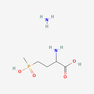 molecular formula C5H16N2O4P+ B1671656 Basta CAS No. 77182-82-2