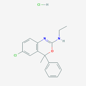 molecular formula C17H18Cl2N2O B1671697 盐酸依替昔罗 CAS No. 56776-32-0