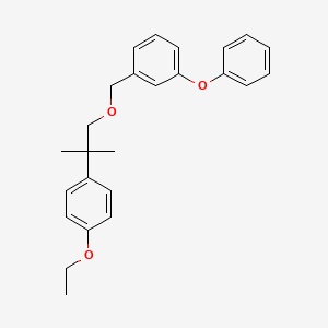 molecular formula C50H54O5 B1671711 乙芬丙菊酯 CAS No. 80844-07-1
