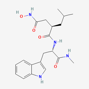 molecular formula C20H28N4O4 B1671724 伊洛马司他 CAS No. 142880-36-2