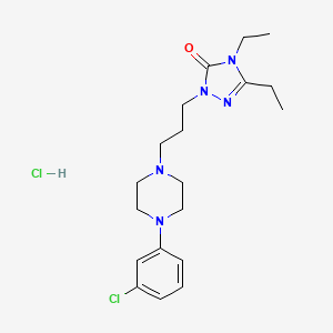 molecular formula C19H29Cl2N5O B1671759 盐酸依托培利酮 CAS No. 57775-22-1