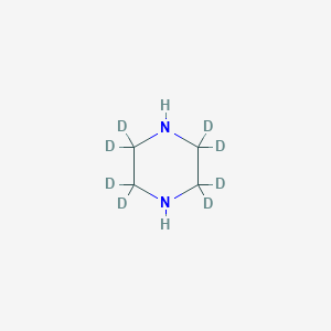 B167176 Piperazine-2,2,3,3,5,5,6,6-D8 CAS No. 134628-42-5