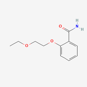 molecular formula C11H15NO3 B1671764 Etosalamide CAS No. 15302-15-5