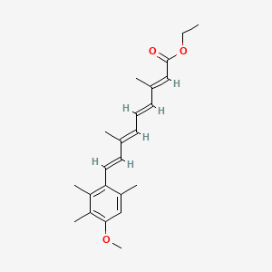 molecular formula C23H30O3 B1671770 Etretinate CAS No. 54350-48-0