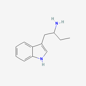 molecular formula C12H16N2 B1671773 埃曲他明 CAS No. 2235-90-7