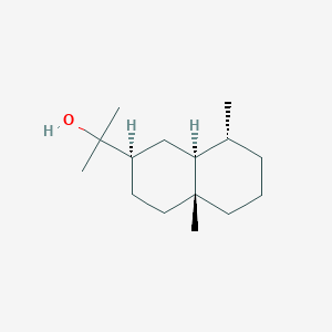 B1671779 2-((2R,4aR,8R,8aS)-4a,8-dimethyldecahydronaphthalen-2-yl)propan-2-ol CAS No. 51317-08-9