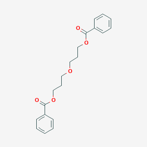 molecular formula C20H22O5 B167179 3,3'-氧双(1-丙醇)二苯甲酸酯 CAS No. 94-51-9
