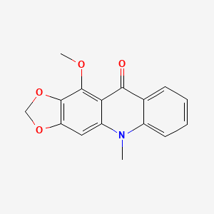 B1671824 Evoxanthine CAS No. 477-82-7