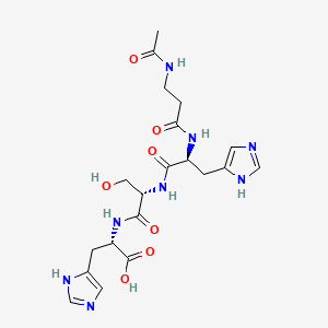 B1671839 Acetyl tetrapeptide-5 CAS No. 820959-17-9