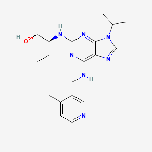 molecular formula C21H31N7O B1671856 Cyc065 CAS No. 1070790-89-4