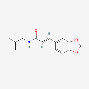 molecular formula C14H17NO3 B1671858 Fagaramide CAS No. 60045-88-7