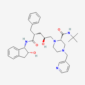 molecular formula C36H47N5O4 B1671876 Indinavir CAS No. 150378-17-9