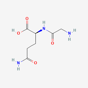 molecular formula C7H13N3O4 B1671922 Glicil-L-glutamina CAS No. 13115-71-4