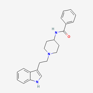 molecular formula C22H25N3O B1671937 印多拉明 CAS No. 26844-12-2