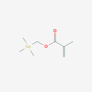 molecular formula C8H16GeO2 B167204 甲基丙烯氧甲基三甲基锗烷 CAS No. 125668-59-9