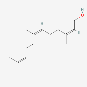 molecular formula C15H26O B1672058 Farnesol CAS No. 4602-84-0