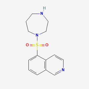molecular formula C14H17N3O2S B1672074 Fasudil CAS No. 103745-39-7