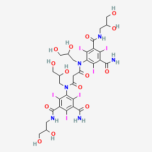 molecular formula C31H36I6N6O14 B1672088 Iosimenol CAS No. 181872-90-2
