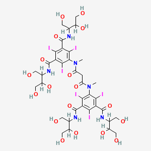 molecular formula C37H48I6N6O18 B1672090 Iotrolan CAS No. 79770-24-4
