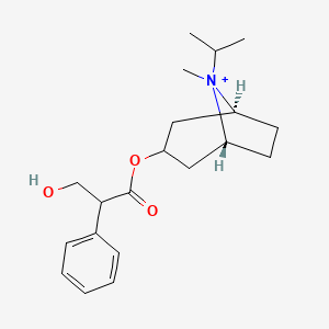molecular formula C20H30BrNO3 B1672105 Ipratropium CAS No. 60205-81-4