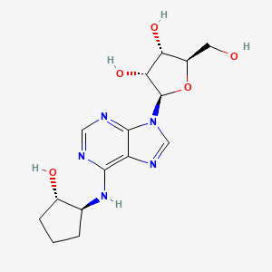 molecular formula C15H21N5O5 B1672128 GR79236 CAS No. 124555-18-6