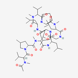 molecular formula C57H96N10O12 B1672148 灰霉素 CAS No. 26034-16-2