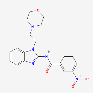 molecular formula C20H21N5O4 B1672172 IRAK-1/4 抑制剂 CAS No. 509093-47-4