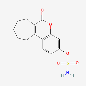 molecular formula C14H15NO5S B1672185 伊洛司他 CAS No. 288628-05-7