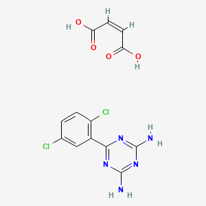B1672187 Irsogladine maleate CAS No. 84504-69-8