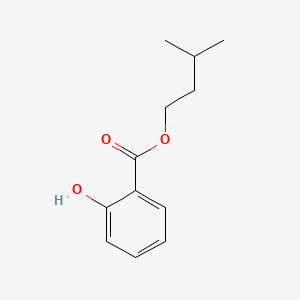 molecular formula C12H16O3 B1672214 水杨酸异戊酯 CAS No. 87-20-7