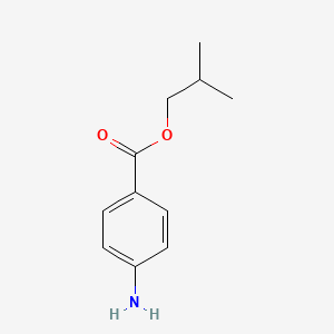 molecular formula C11H15NO2 B1672220 Isobutamben CAS No. 94-14-4