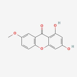 molecular formula C14H10O5 B1672239 异龙胆素 CAS No. 491-64-5