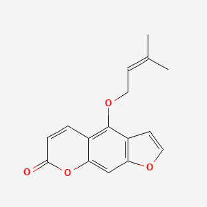 molecular formula C16H14O4 B1672244 异白芷素 CAS No. 482-45-1