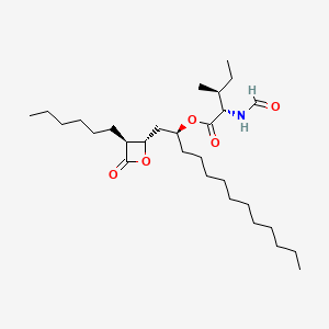 molecular formula C29H53NO5 B1672247 异亮氨酸奥利司他，L- CAS No. 1072902-75-0