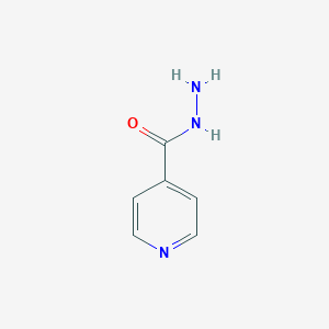 molecular formula C6H7N3O B1672263 异烟肼 CAS No. 54-85-3