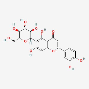 molecular formula C21H20O11 B1672268 异东方苷 CAS No. 4261-42-1