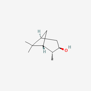 molecular formula C10H18O B1672273 (-)-异莰醇 CAS No. 1196-00-5