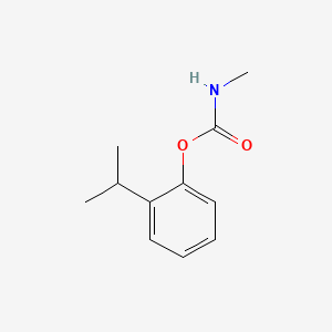 molecular formula C11H15NO2 B1672275 Isoprocarb CAS No. 2631-40-5