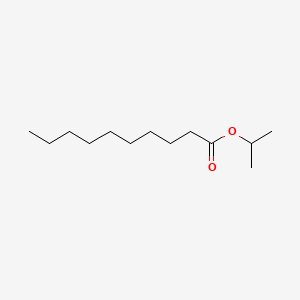 molecular formula C13H26O2 B1672279 Isopropyl decanoate CAS No. 2311-59-3