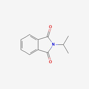 molecular formula C11H11NO2 B1672283 N-异丙基邻苯二甲酰亚胺 CAS No. 304-17-6