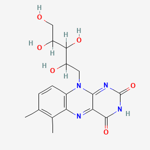 molecular formula C17H20N4O6 B1672295 Isoriboflavin CAS No. 5984-80-5