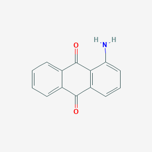 molecular formula C14H9NO2 B167232 1-氨基蒽醌 CAS No. 82-45-1