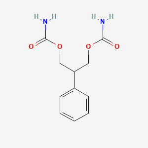 molecular formula C11H14N2O4 B1672329 非巴马 CAS No. 25451-15-4