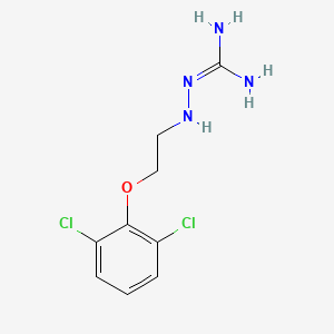 molecular formula C9H12Cl2N4O B1672431 鸟粪绿 CAS No. 5001-32-1